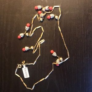 J crew acorn necklace